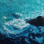 Wasserstrudel in der Bretagne