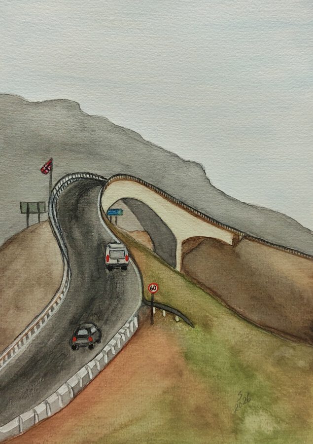 Storseisund-Brücke, Atlantic Ocean Road, Norway